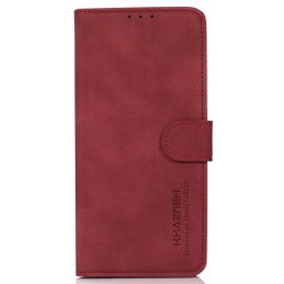 Калъф тип портмоне марка KHAZNEH за Honor X6a - винено червен