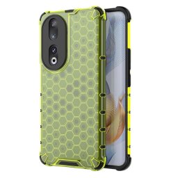 Хибриден гръб с ромбоидна шарка за Honor 90 - зелен