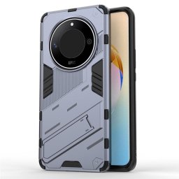Хибриден гръб със стойка марка BIBERCAS за Honor Magic6 Lite 5G - сив