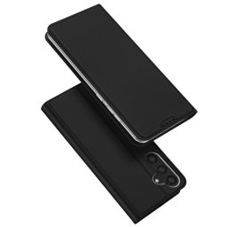Тънък калъф страничен flip марка DUX DUCIS за Samsung Galaxy S24 – черен