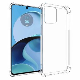 Силиконов гръб за Motorola Moto G14 - прозрачен