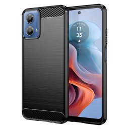 Силиконов гръб Rugged Armor за Motorola Moto G34 5G - черен