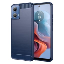 Силиконов гръб Rugged Armor за Motorola Moto G34 5G - тъмно син