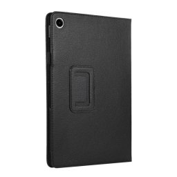 Кожен калъф за Samsung Galaxy Tab A9+/A11+ - черен