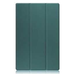 Кожен калъф със сгъващ се капак за Samsung Galaxy Tab S9 Ultra 5G - тюркоазен