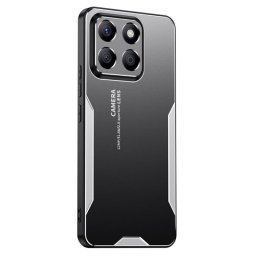 Алуминиев гръб за Honor X8b - черен със сива рамка