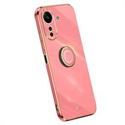 Силиконов гръб със стойка тип пръстен марка XINLI за Xiaomi Redmi 13C - червен