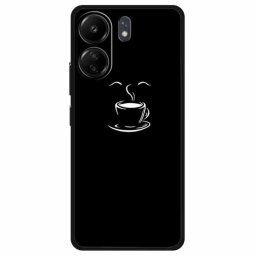 Силиконов гръб за Xiaomi Redmi 13C - кафе