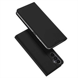Тънък калъф страничен flip марка DUX DUCIS за Samsung Galaxy A15 4G/5G – черен