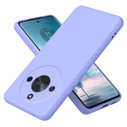 Силиконов гръб за Honor Magic6 Lite 5G - лилав