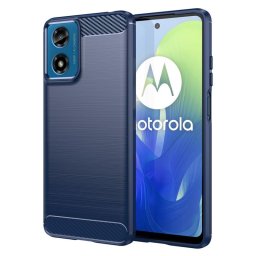 Силиконов гръб Rugged Armor за Motorola Moto G04 - тъмно син