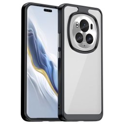 Силиконов гръб Rugged Armor за Honor Magic6 Pro 5G - черна рамка
