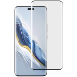 Удароустойчив стъклен протектор за екран марка IMAK за Honor Magic6 Pro 5G - с черна рамка