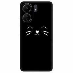 Силиконов гръб за Xiaomi Redmi 13C - котка