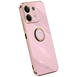 Силиконов гръб със стойка тип пръстен марка XINLI за Xiaomi Redmi Note 13 5G - лилав