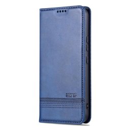 Кожен калъф страничен flip марка AZNS за Samsung Galaxy A05s – тъмно син