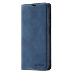 Кожен калъф страничен flip марка FORWENW за Samsung Galaxy A05s– син