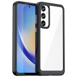 Силиконов гръб Rugged Armor за Samsung Galaxy A35 5G - черна рамка