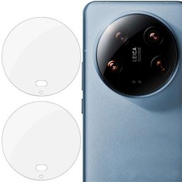 Два броя удароустойчив стъклен протектор за камера марка IMAK за Xiaomi 14 Ultra