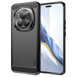 Силиконов гръб марка MOFI за Honor Magic6 Pro 5G - черен