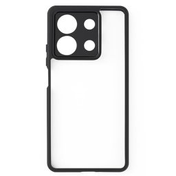 Силиконов гръб Rugged Armor за Xiaomi Redmi Note 13 5G - черна рамка