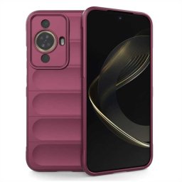 Силиконов гръб за Huawei Nova 11/12s - винено червен