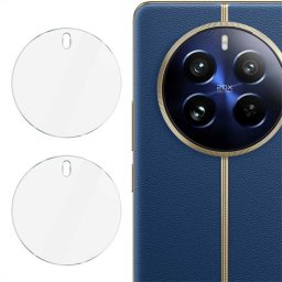 Два броя удароустойчив стъклен протектор за камера марка IMAK за Realme 12 Pro/12 Pro+