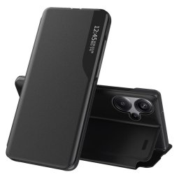 Тънък кожен калъф за Xiaomi Redmi Note 13 Pro+ 5G – черен