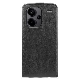 Кожен калъф flip за Xiaomi Redmi Note 13 Pro+ 5G - черен