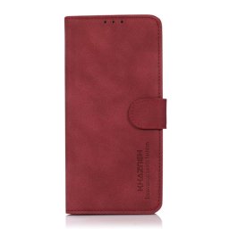 Калъф тип портмоне марка KHAZNEH за Xiaomi 14 Ultra - винено червен