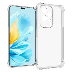 Силиконов гръб с подсилени ръбове за Honor 200 Lite 5G - прозрачен