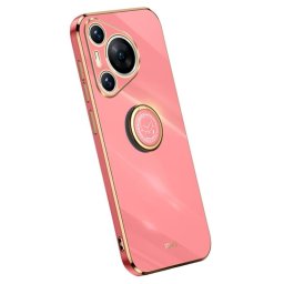 Силиконов гръб със стойка тип пръстен марка XINLI за Huawei Pura 70 Pro - червен