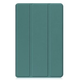 Кожен калъф със сгъващ се капак за Samsung Galaxy Tab A9 - тюркоазен