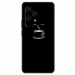 Силиконов гръб за Honor 200 Lite 5G - кафе