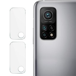 Два броя удароустойчив стъклен протектор за камера марка IMAK за Xiaomi Mi 10T/10T Pro