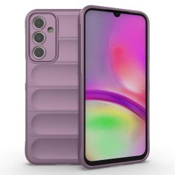 Подсилен силиконов гръб на ленти за Samsung Galaxy A25 5G - лилав