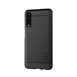 Силиконов гръб марка MOFI за Samsung Galaxy A7 2018 - черен
