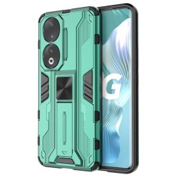 Хибриден гръб със стойка за Honor 90 - зелен