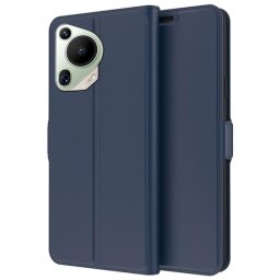 Тънък калъф страничен flip за Huawei Pura 70 Ultra – тъмно син