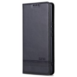 Кожен калъф страничен flip марка AZNS за Honor 90 Lite 5G – черен