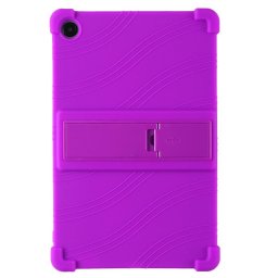 Силиконов гръб със стойка за Samsung Galaxy Tab A9+ - лилав