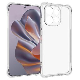 Силиконов гръб с подсилени ръбове за Motorola Edge 50 Neo 5G - прозрачен