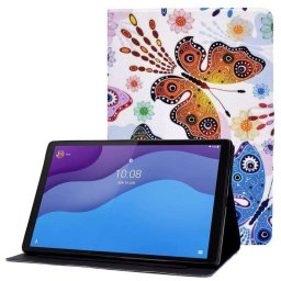 Калъф за Lenovo Tab M10 3rd Gen - шарени пеперуди