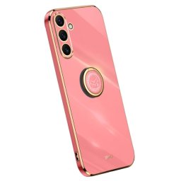 Силиконов гръб със стойка тип пръстен марка XINLI за Samsung Galaxy A16 5G - червен