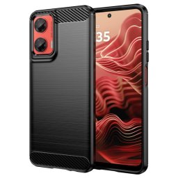 Силиконов гръб Rugged Armor за Motorola G35 5G - черен