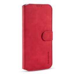 Калъф тип портмоне марка DG.MING за Xiaomi 10T 5G/10T Pro 5G - червен