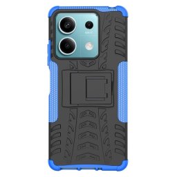 Двупластов гръб със стойка за Xiaomi Redmi Note 13 5G - син