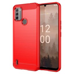 Силиконов гръб Rugged Armor за Nokia C31 - червен