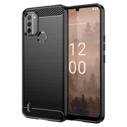 Силиконов гръб Rugged Armor за Nokia C31 - черен