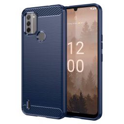 Силиконов гръб Rugged Armor за Nokia C31 - тъмно син